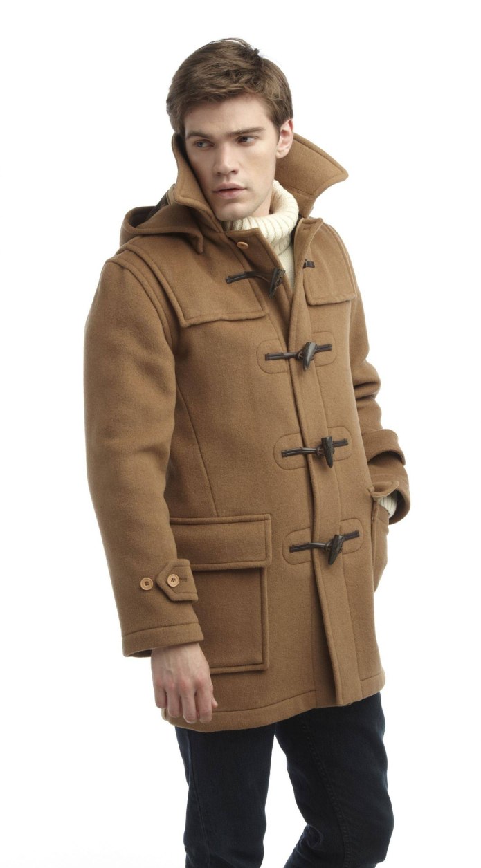 Red Duffle Coat boy