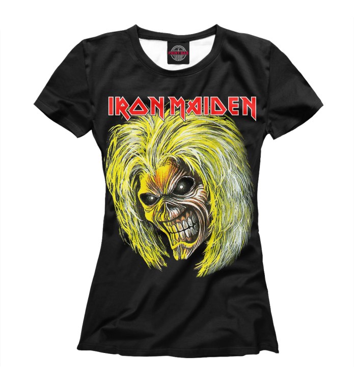 Iron Maiden футболка женская