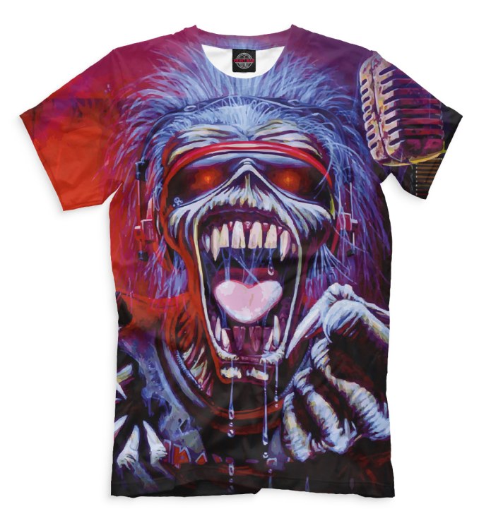 Iron Maiden футболка мужская