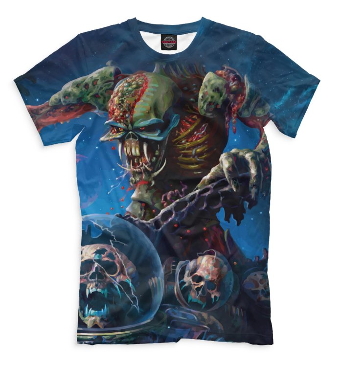 Группа Iron Maiden футболка