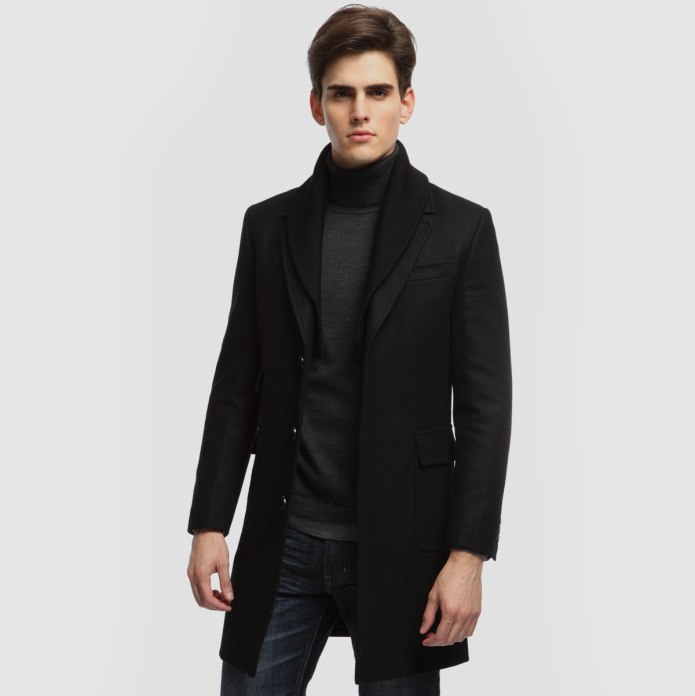 Пальто мужское DKNY Camel