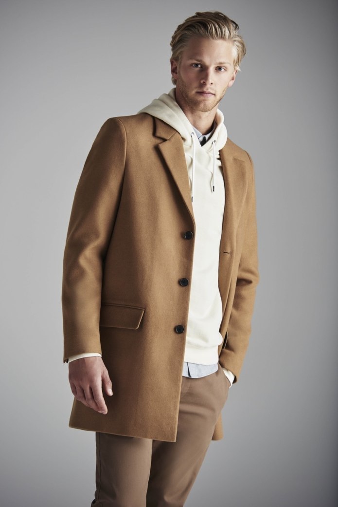 Мужское пальто woolen Coat