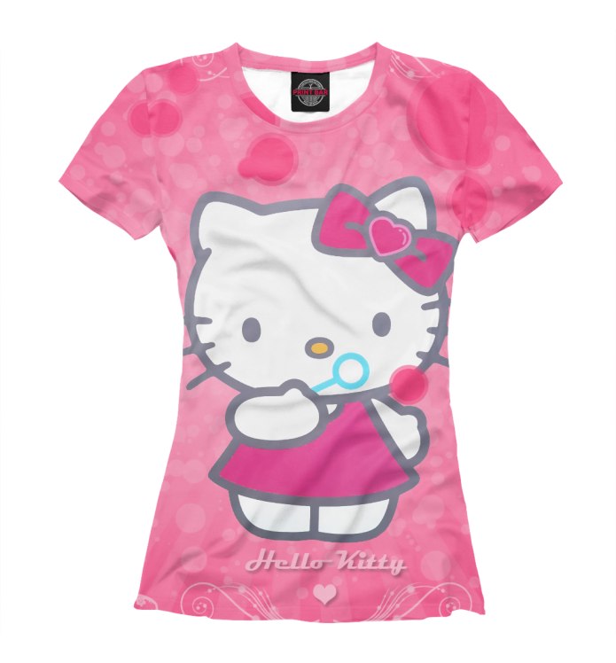 Printbar женская футболка hello Kitty