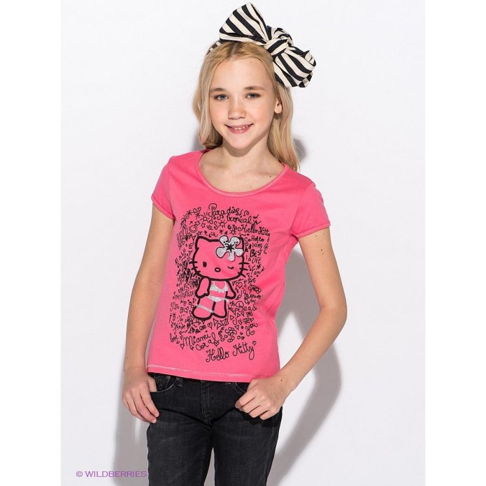 Футболка hello Kitty Stradivarius