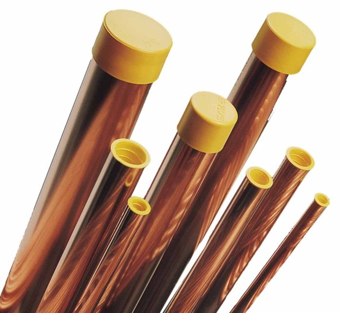 Труба медная d15 en12735, 5м