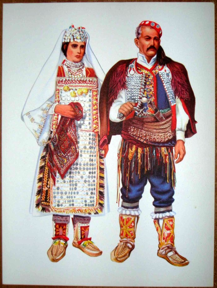 Национальный костюм Болгар и македонцев