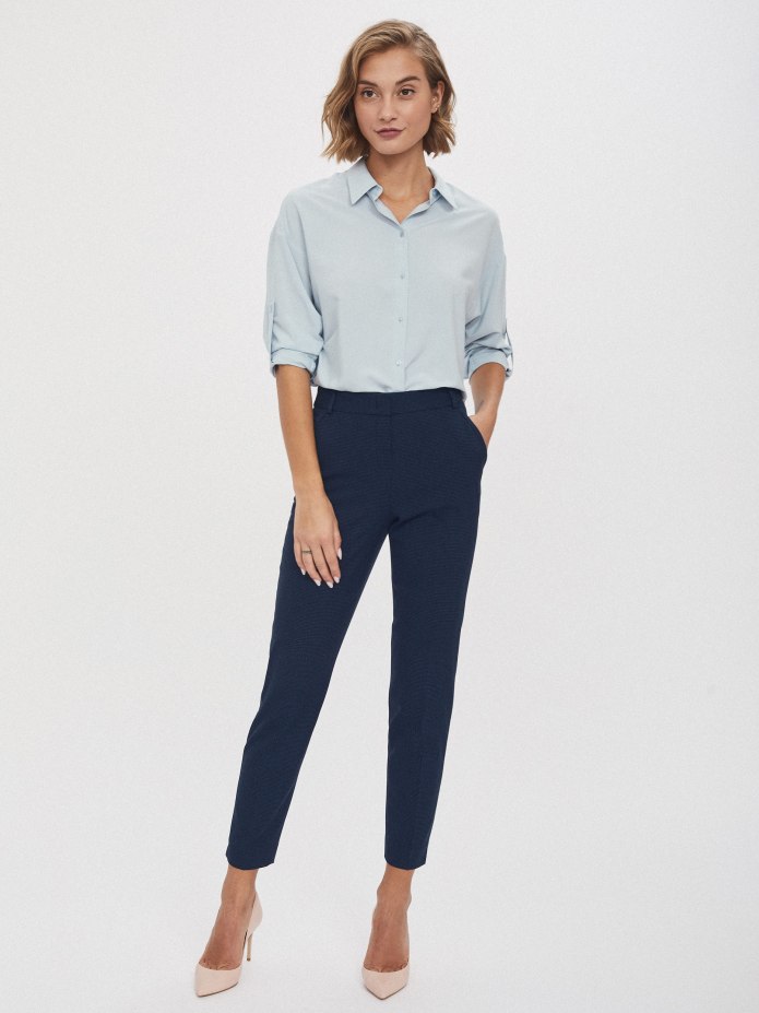 Zara черные свободные зауженные брюки мужские