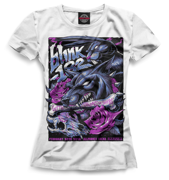 Blink 182 принт