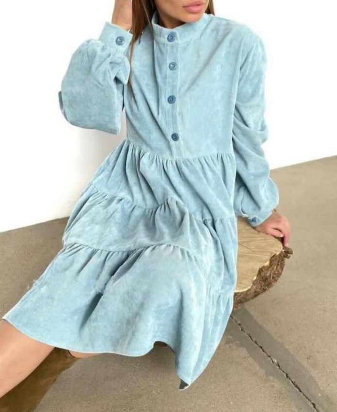 Синяя туника с чем носить