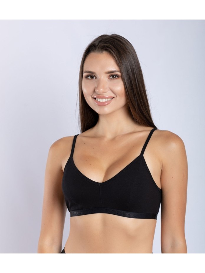 Бюстье из хлопка в рубчик Active Base lb