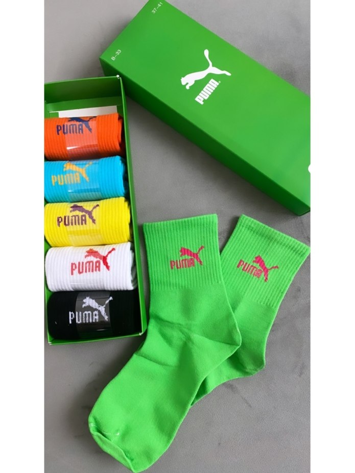 Набор из 2 пар спортивных носков лавандового цвета Puma
