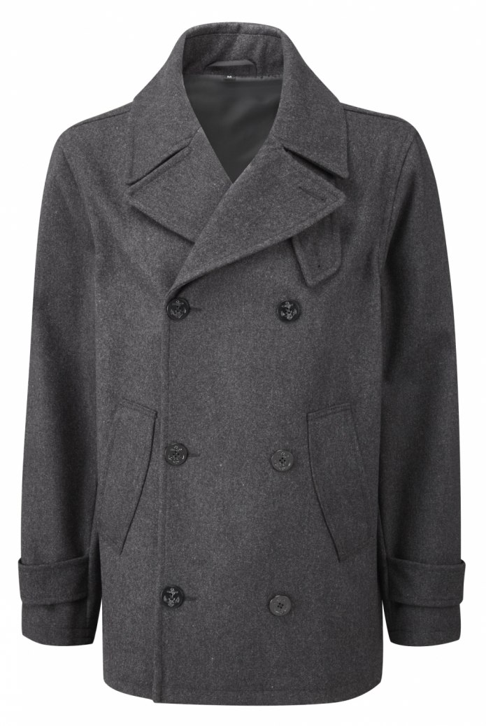 Пальто-бушлат Original Montgomery lined Pea Coat Navy