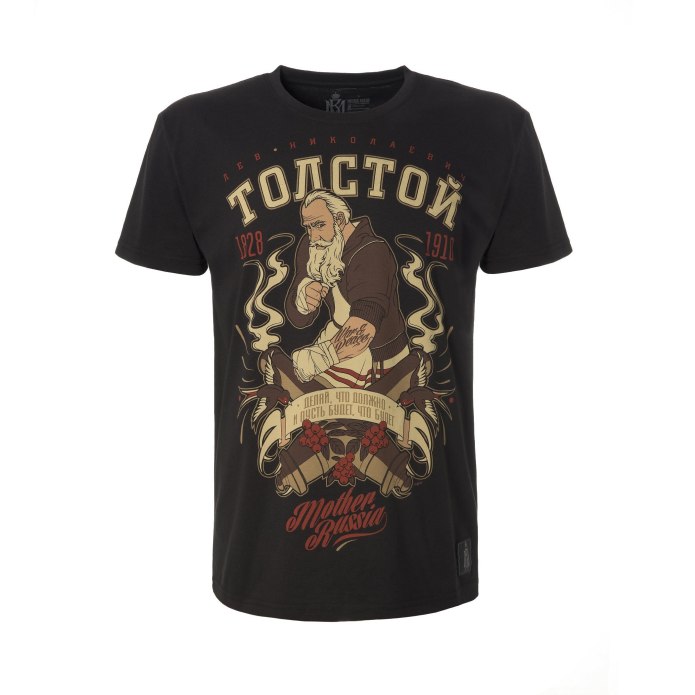 Футболка Лев толстой mother Russia