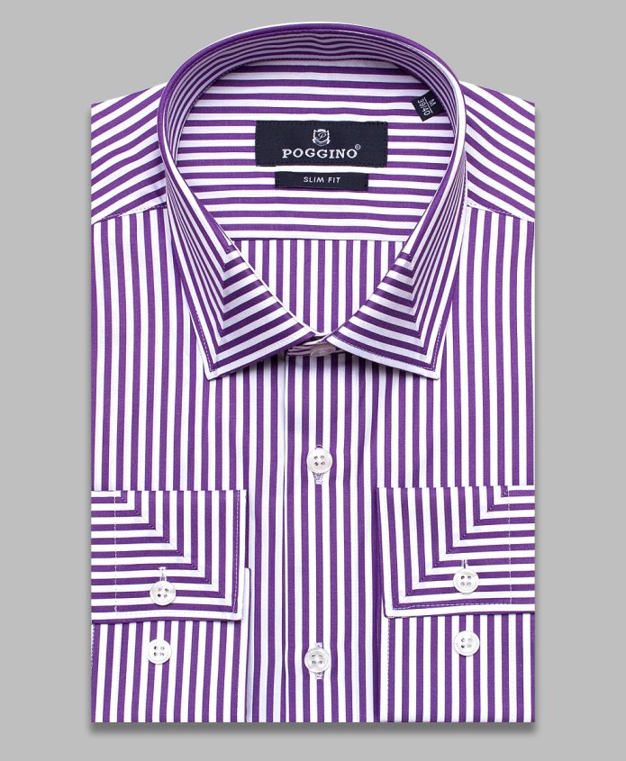 Рубашка белая мужская с длинным рукавом Joop! Slim Fit