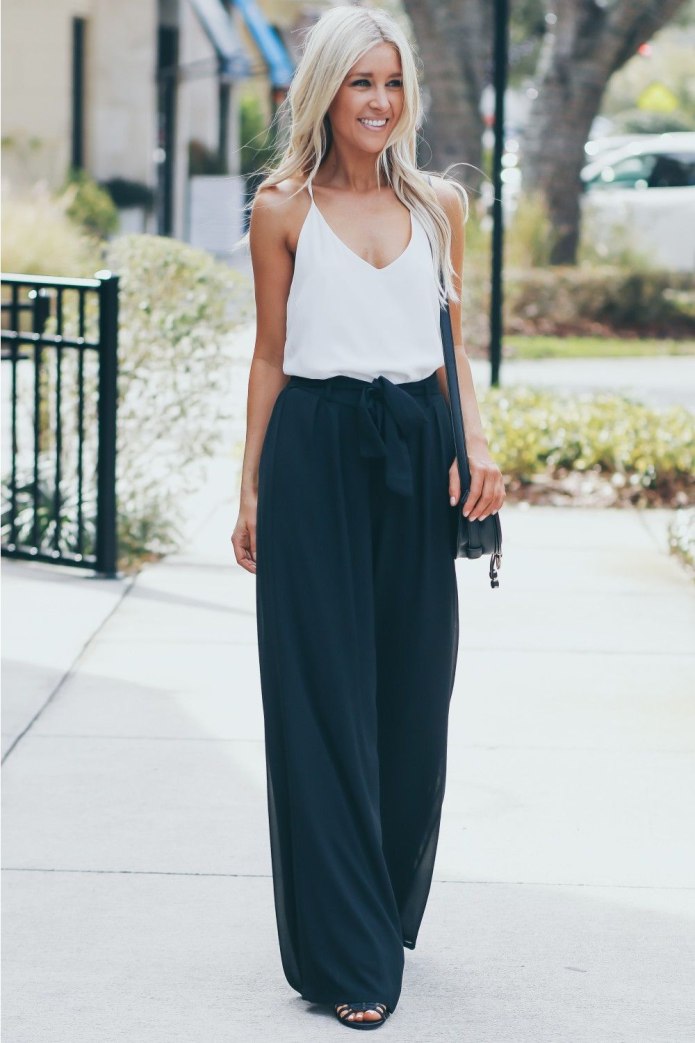 Брюки палаццо Street Style 2020