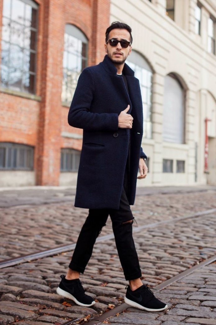 Мужской бушлат морской USN Pea Coat