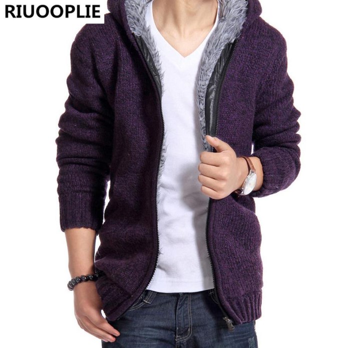 Мужской свитер Hooded Cardigan