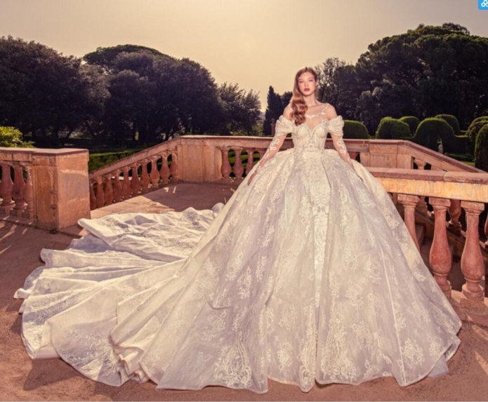 Ball Gown Свадебные платья блестящие