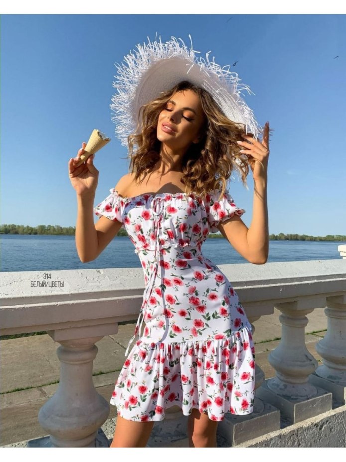 Дизайнерские платья из льна