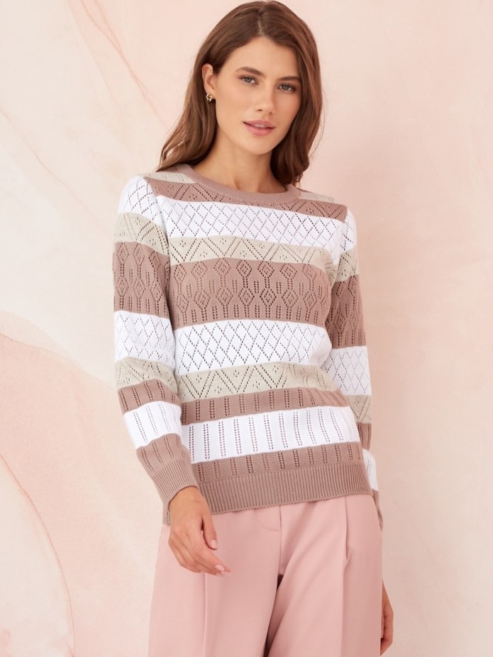 Арановый джемпер Knit