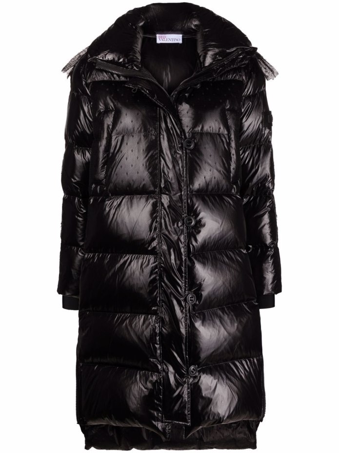 Пуховик Valentino Red красный