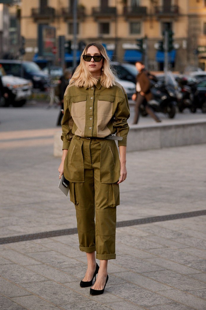 Милитари Street Style