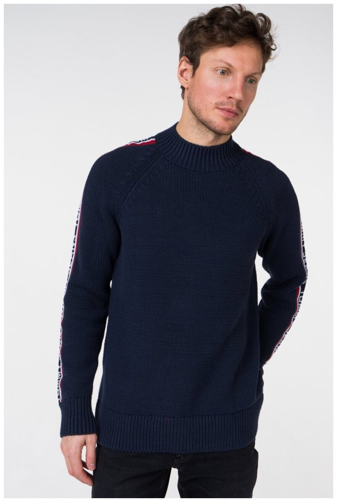 Серый джемпер мужской Tommy Hilfiger