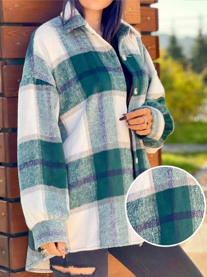 Zara Plaid Overshirt