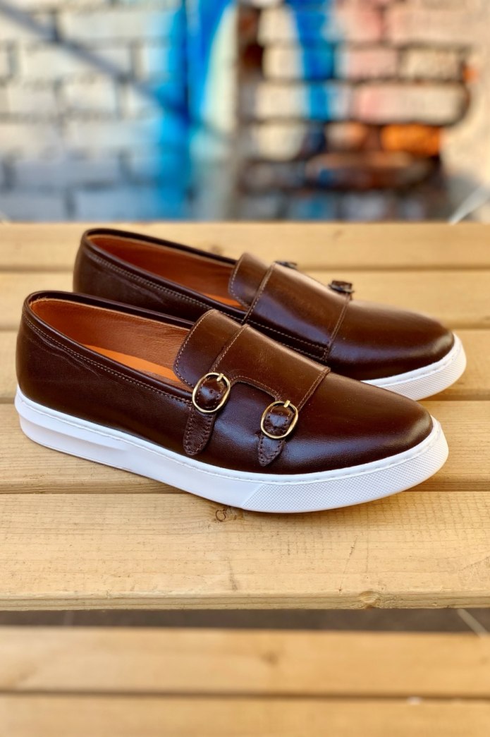 Кеды монки Gant бордовые