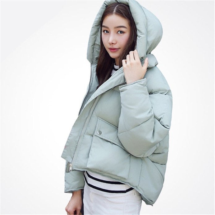 Куртка Oversize зимняя мода 2021