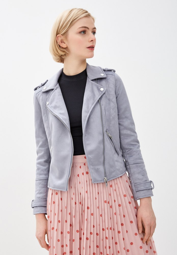 Куртка косуха Zara из замши