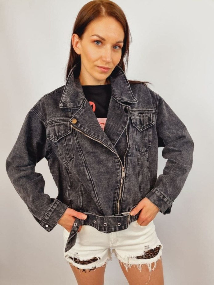 Замшевая косуха Zara