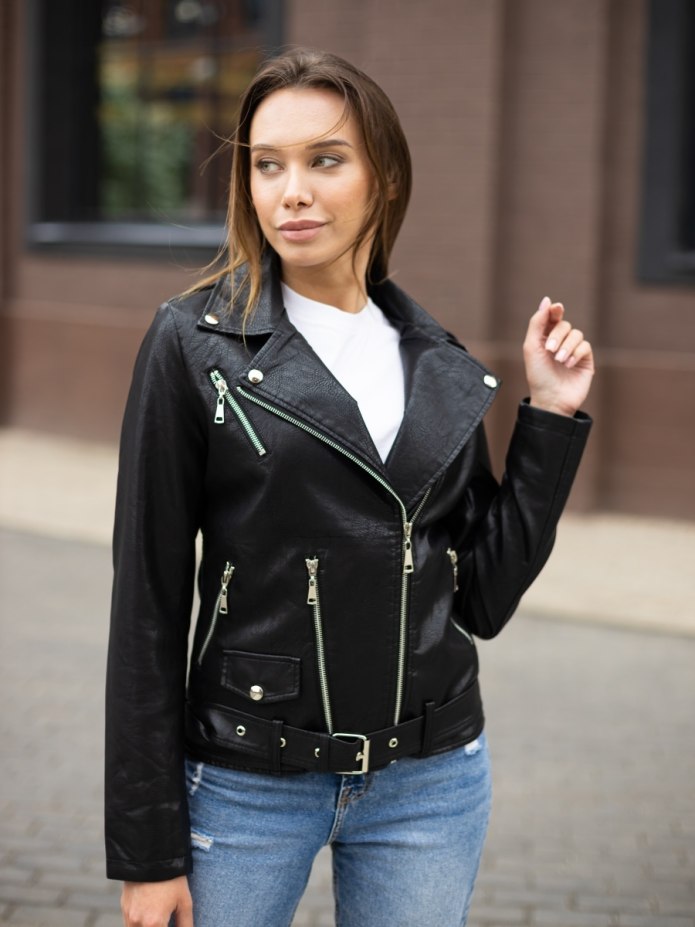 S-Tech real Leather косуха женская