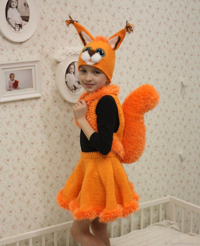 Костюм лисички для девочки