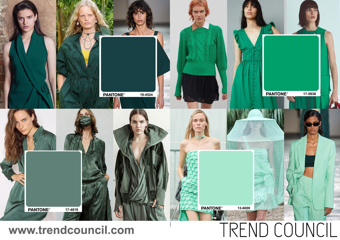 Модные цвета одежды 2024 фото. Цвет 2022 года в одежде пантон. Модный зеленый цвет 2022 пантон.