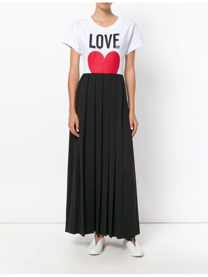 Платье Moschino Love красный