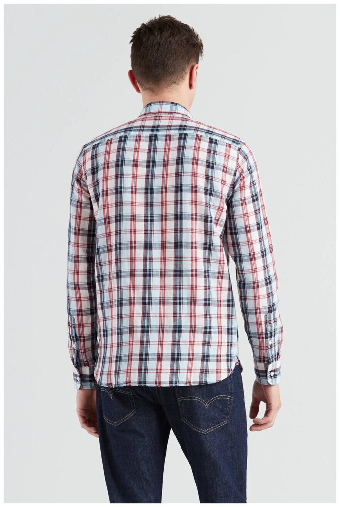 Native Youth рубашка мужская в клетку