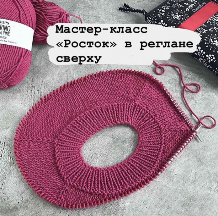 Идеальный Росток в реглане сверху