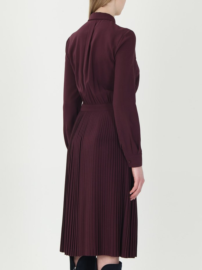 Phillip Lim женское платье черное плиссе