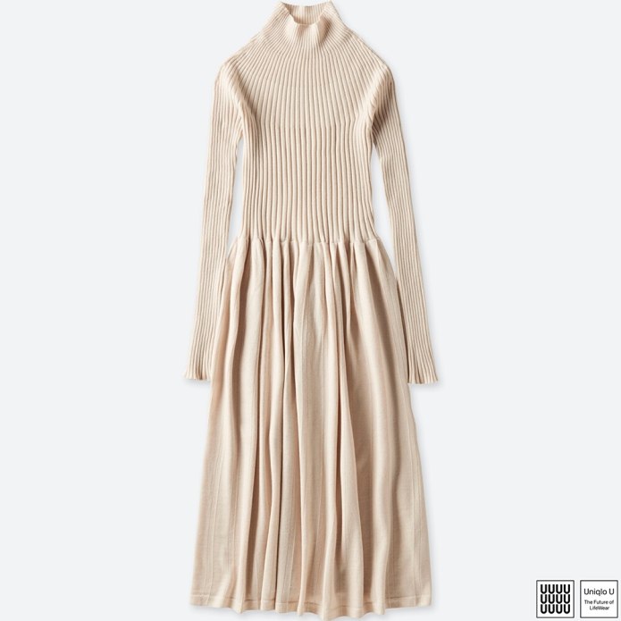 Uniqlo u платье шерсть
