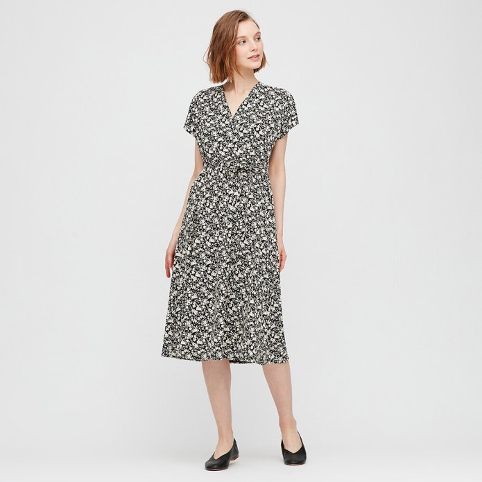 Uniqlo красное платье