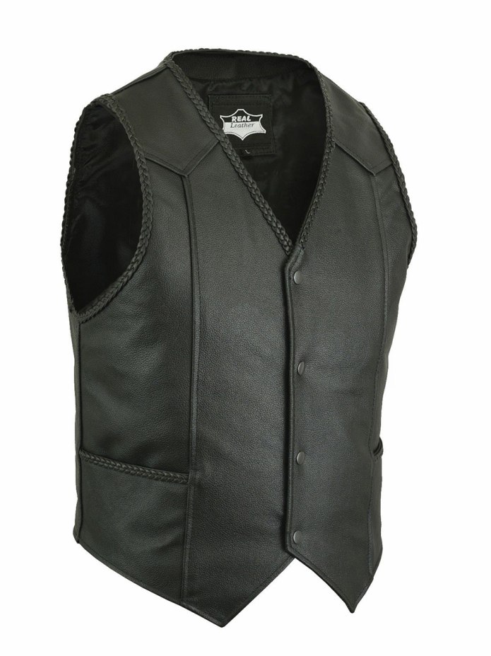 Real Leather жилетка