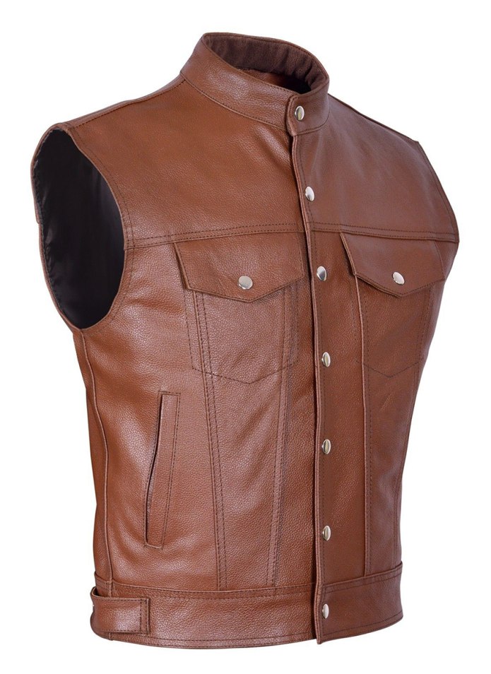 Real Leather жилет