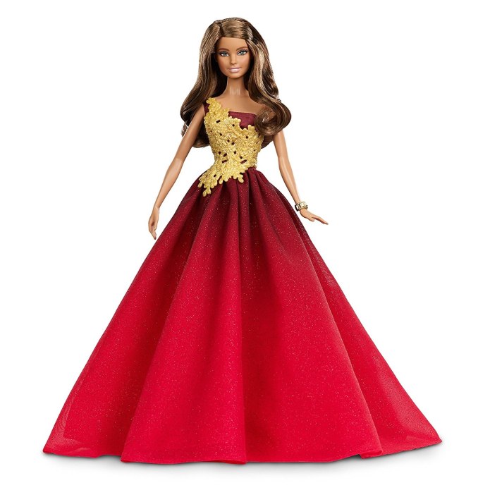 Кукла Barbie в голубом шифоновом платье, 29 см, dyx74