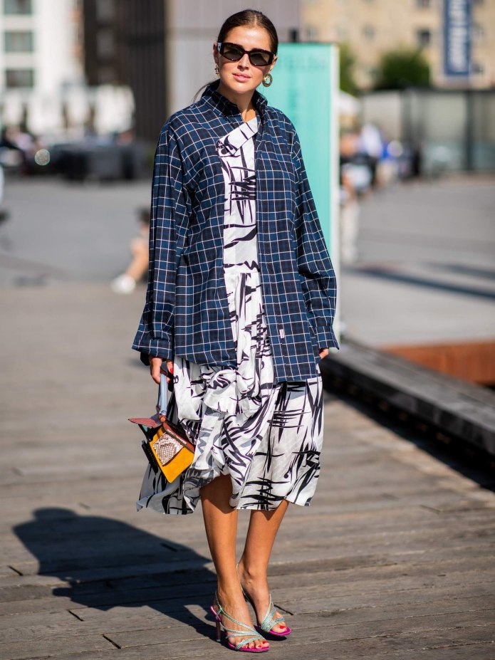 Рубашка Oversized Street Style