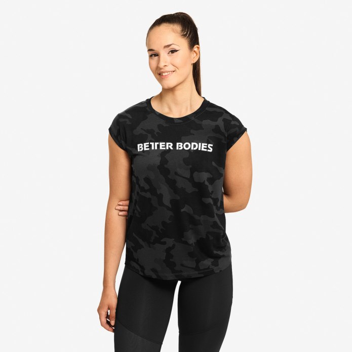 Футболка better bodies Chelsea Tee черная