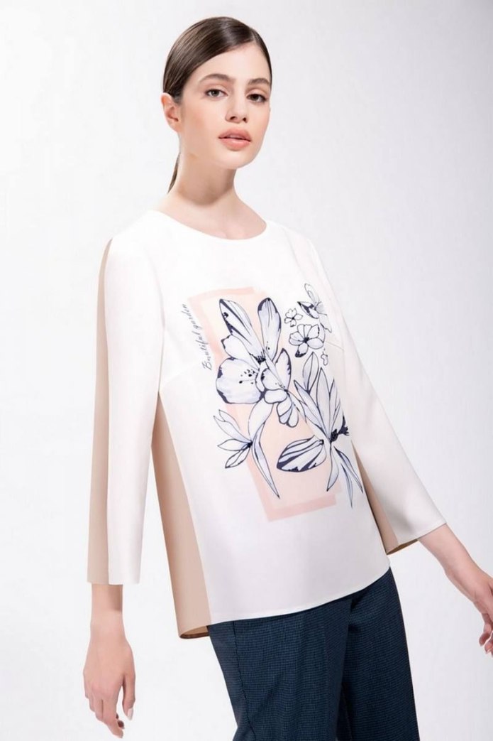 Bkt009115 бежевый свитер