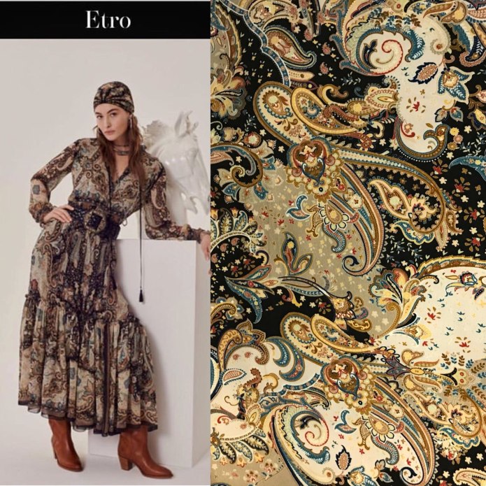 Etro ткани 2021