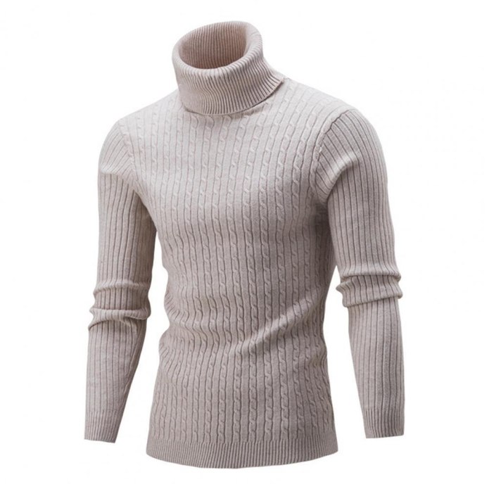 Мужская джемпер-водолазка Gant Cotton Cable Turtleneck dk Burgundy Mel