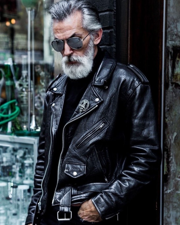 Кожаная куртка Castro men